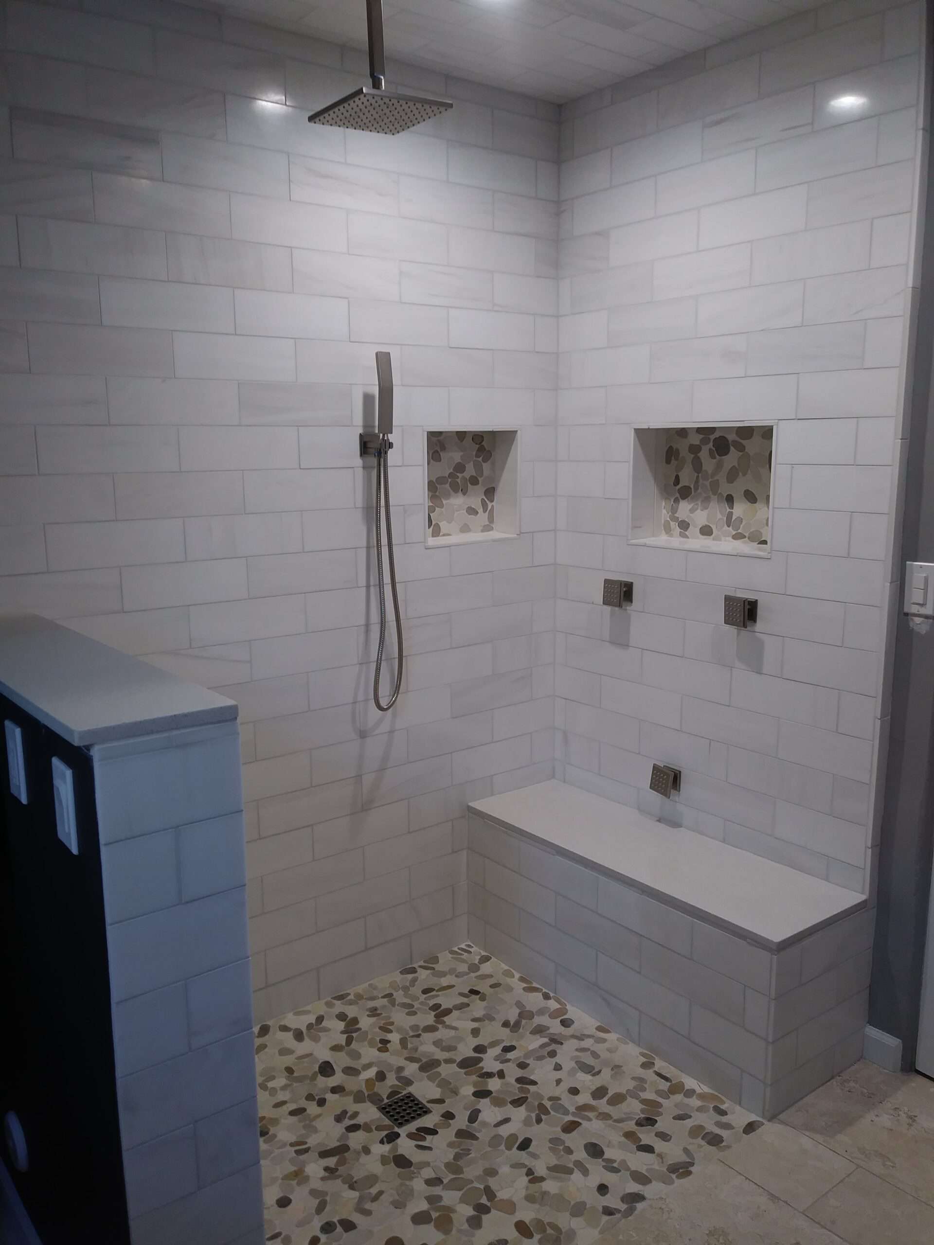 bathroom and shower remodel