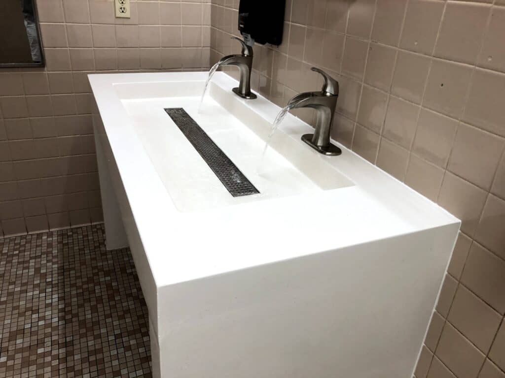 bathroom sink remodel